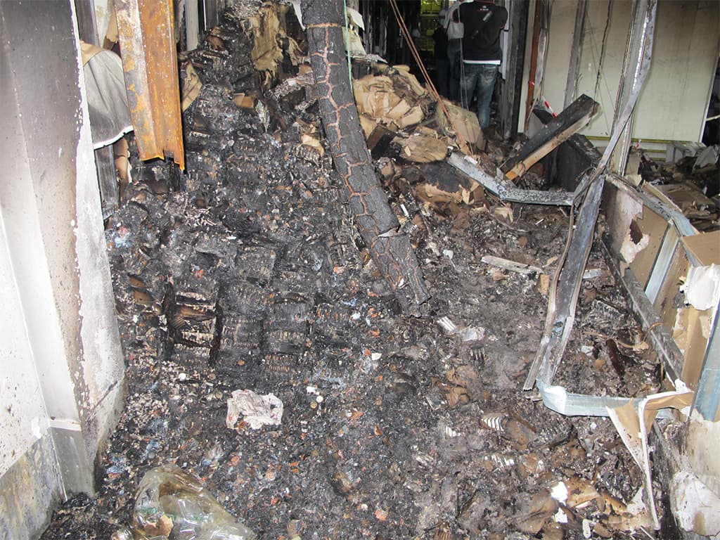 Smoke & Soot Removal Service project photo 2